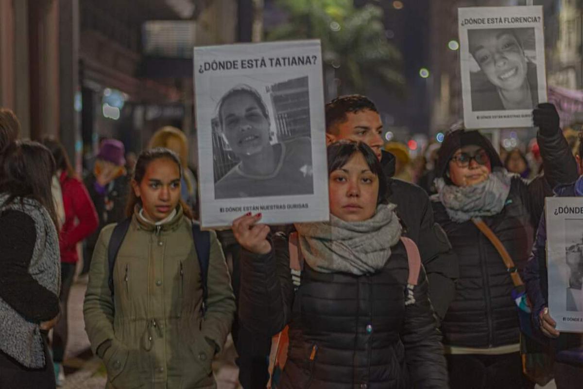 Foto del collettivo Dónde están nuestras gurisas?