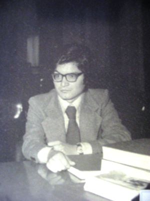 1974, Giuseppe Valarioti nel giorno della laurea