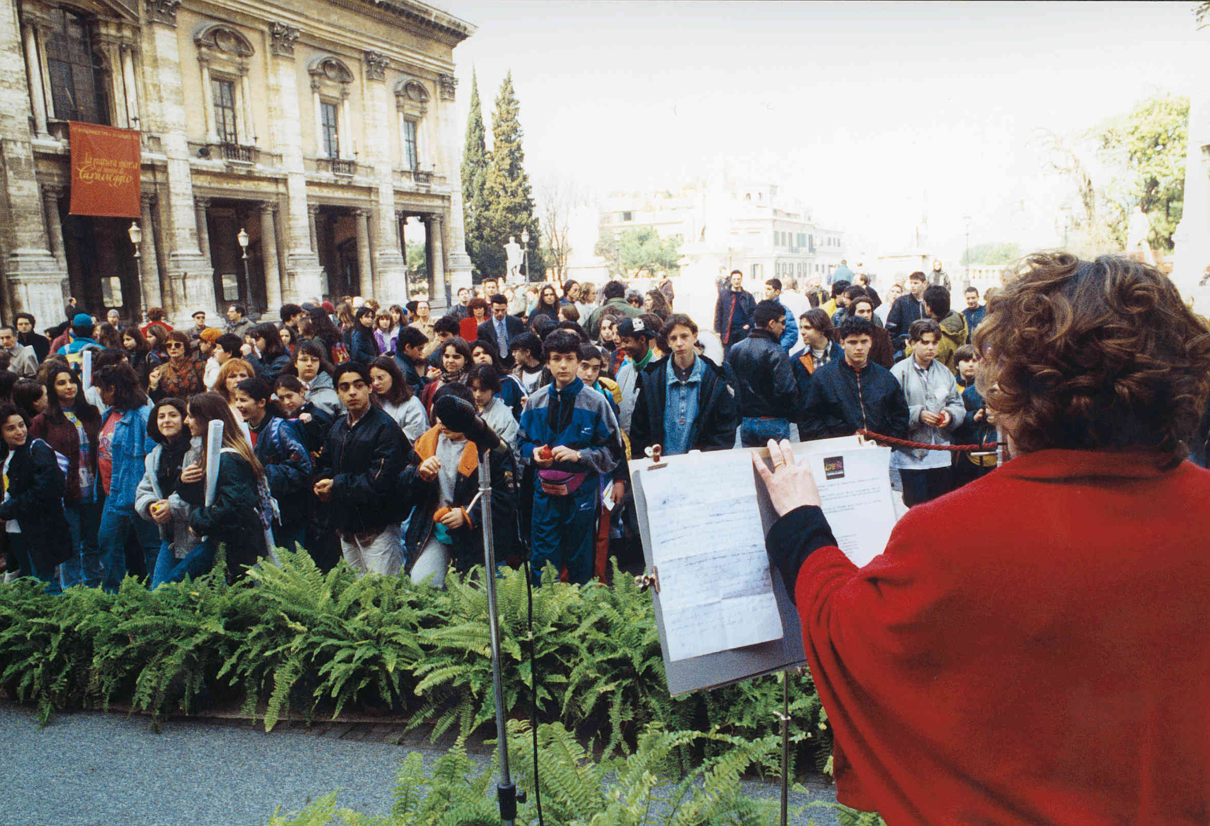 La prima giornata Giornata della memoria tenutasi nel 1996 a Roma