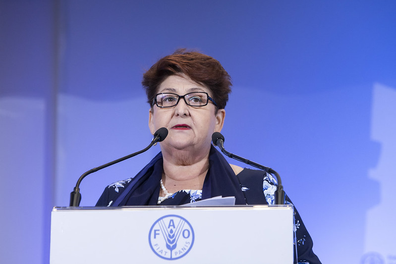 Teresa Bellanova. Credits: FAO/Giulio Napolitano