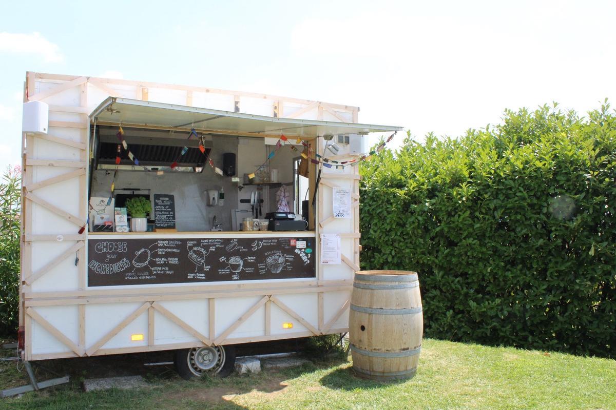 Il bicigrill è un piccolo bar aperto nei mesi estivi