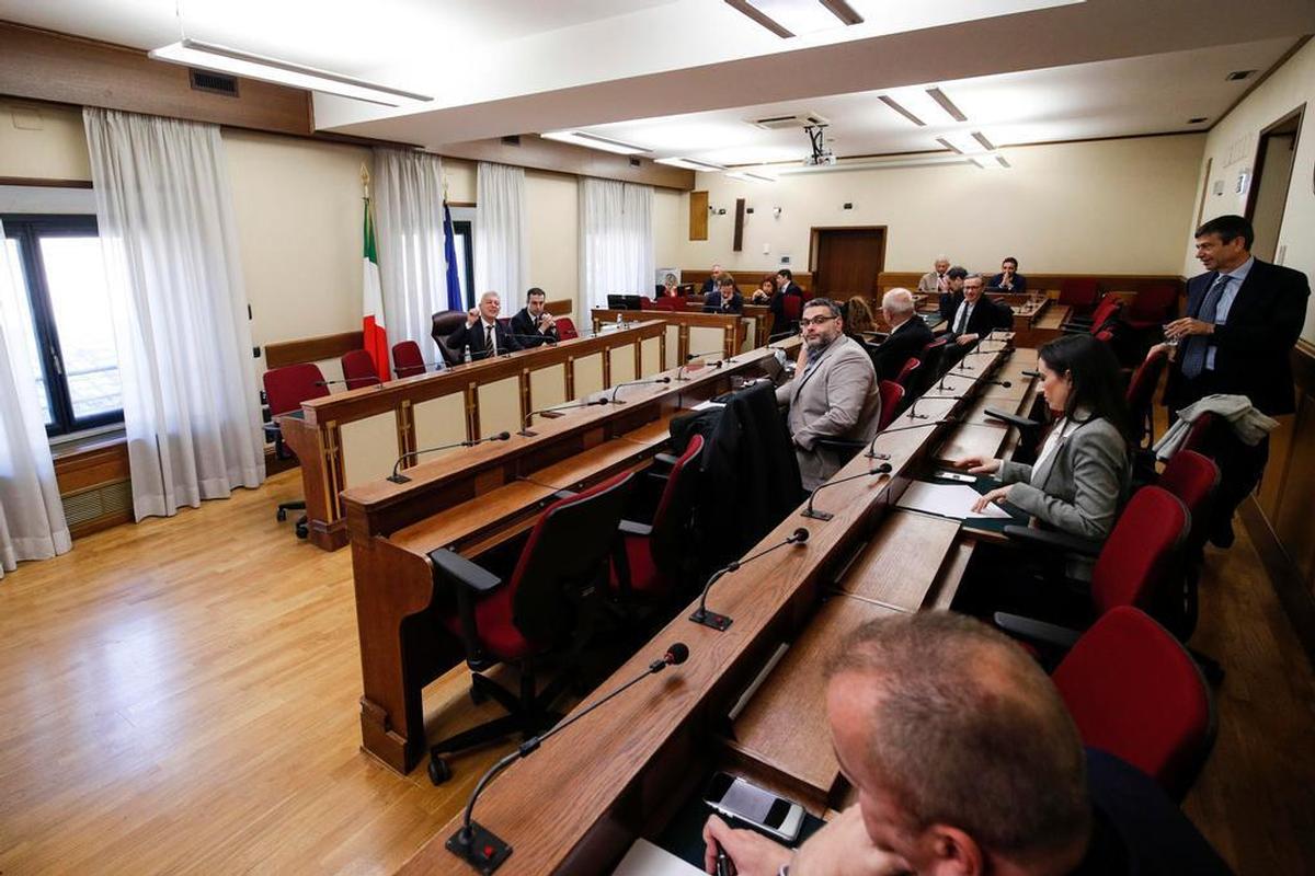 23 gennaio 2020, una seduta della commissione parlamentare antimafia (Giuseppe Lami/Ansa)