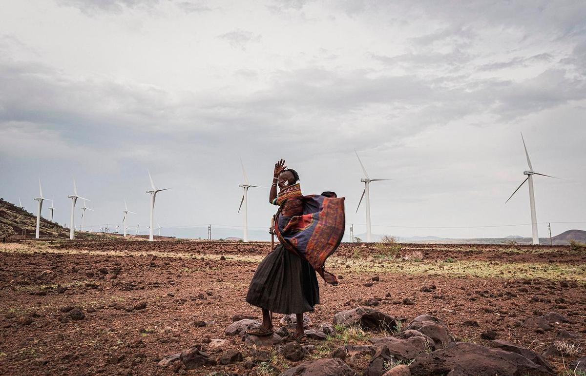 Kenya, regione del Marsabit, Lake Turkana Wind Power, marzo 2018