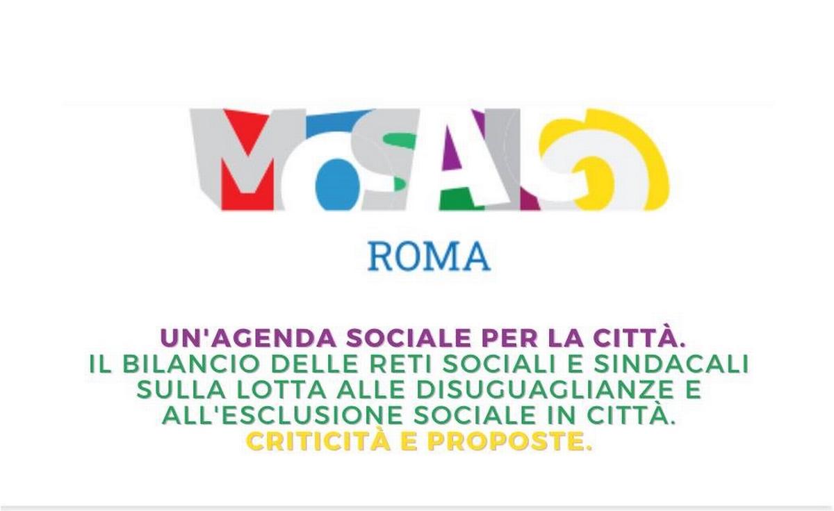 Mosaico Roma, presentato a Roma il bilancio alla giunta Gualtieri