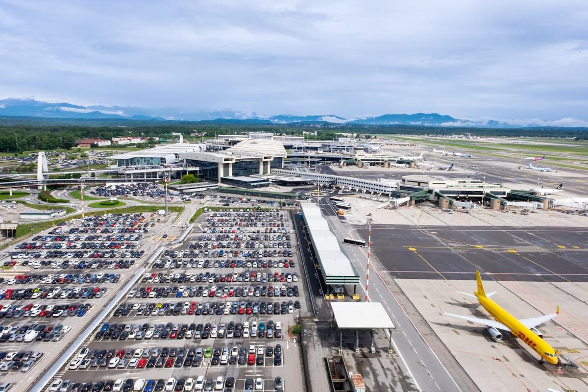 L'aeroporto di Malpensa, intitolato a Silvio Berlusconi (Sergio Scandroglio/Pexels)