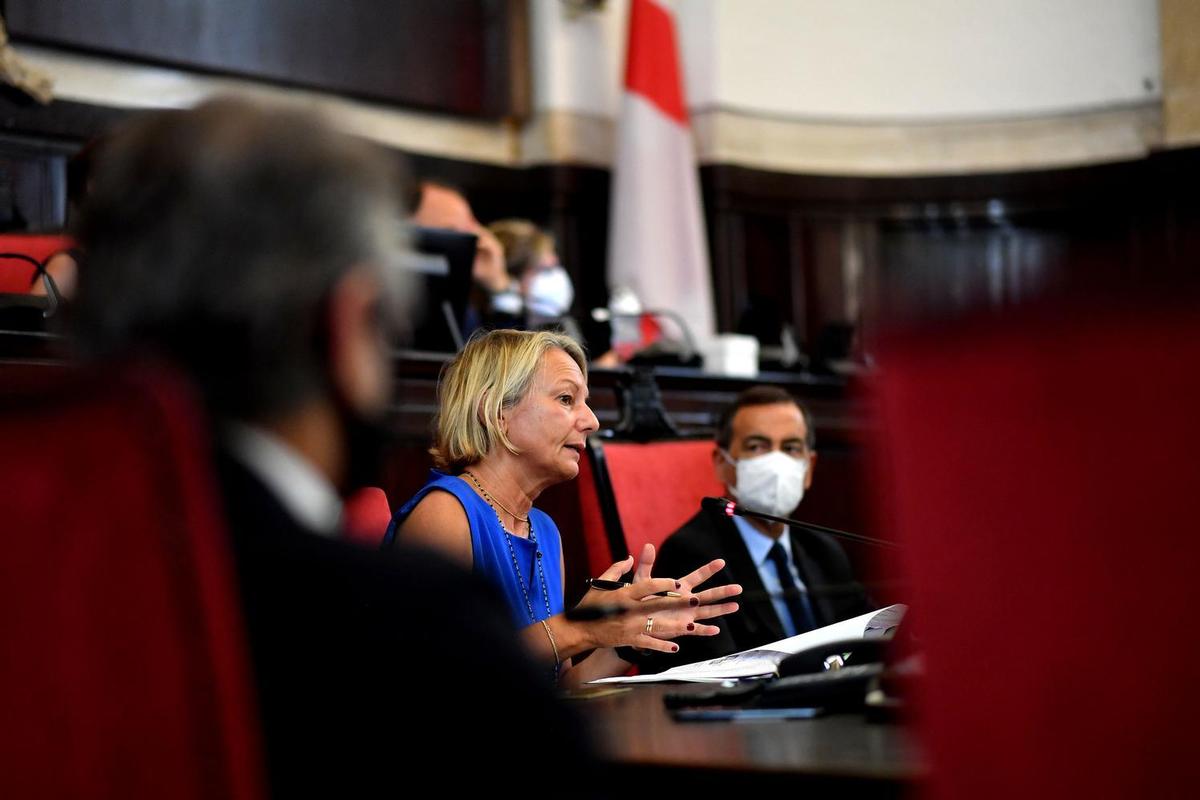 La procuratrice antimafia Alessandra Dolci durante un'audizione al consiglio comunale di Milano (Foto ufficio stampa Comune di Milano)