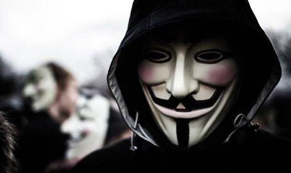 La maschera di Anonymous 
