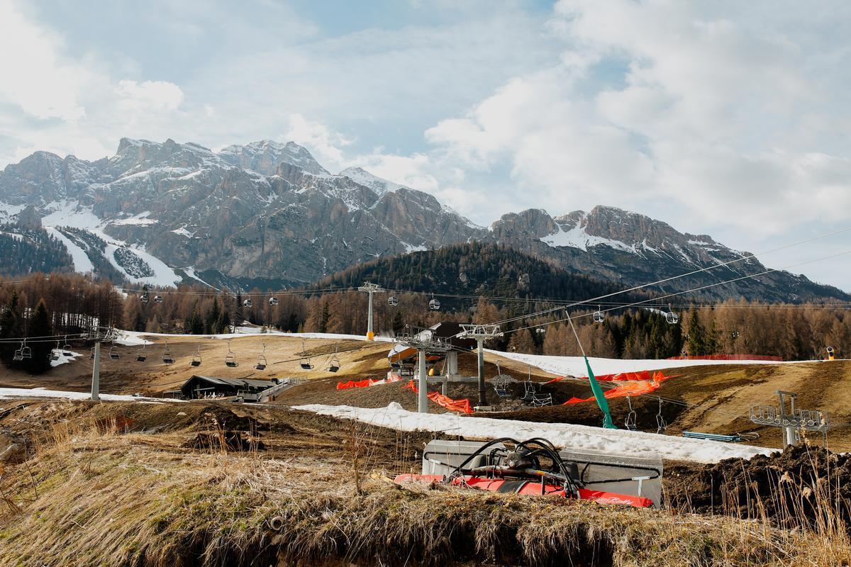 Cortina, 5 marzo 2026. La cabinovia di Apollonio-Socrepes. Foto: N. Cavallotti