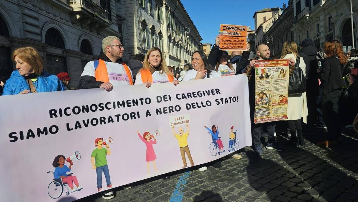 Roma, 27 gennaio 2026. Un presidio contro il dl Locatelli, che l'associazione Cfu ritiene insufficiente e inadeguato. Foto da Facebook