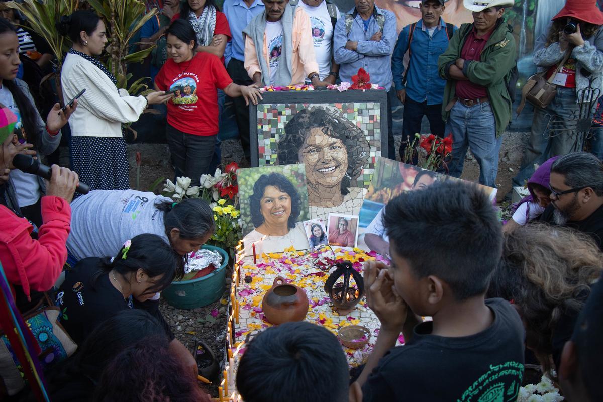 Esperancia, Honduras - 2 marzo 2025. Una cerimonia in ricordo di Berta Caceres. Foto Share Foundation 