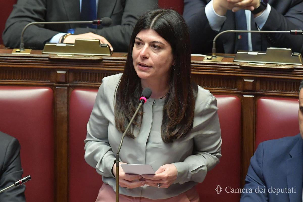 La deputata di Fratelli d'Italia Chiara Colosimo potrebbe essere la presidente della commissione parlamentare antimafia (Foto da Camera.it)