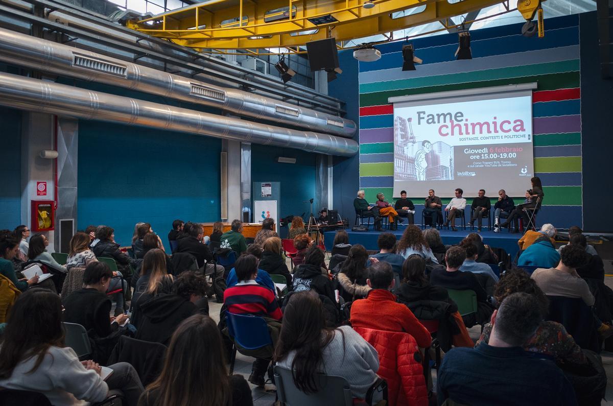 Torino, 6 febbraio 2025. Il convegno "Fame chimica". Foto: Paolo Valenti