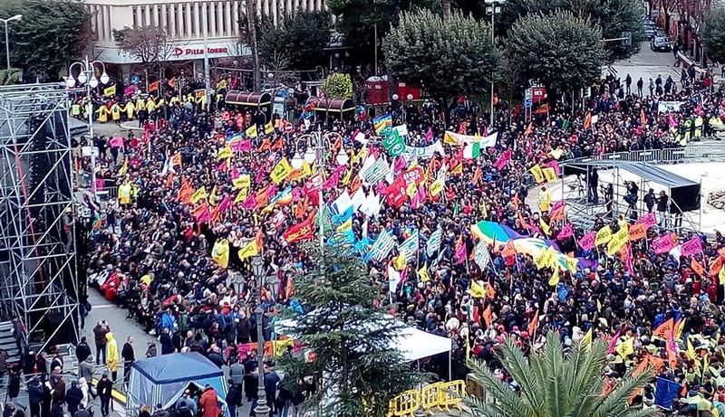 Foggia, 21 marzo 2018. Oltre 40mila persone in città per la Giornata nazionale della memoria e dell'impegno. Foto di Libera