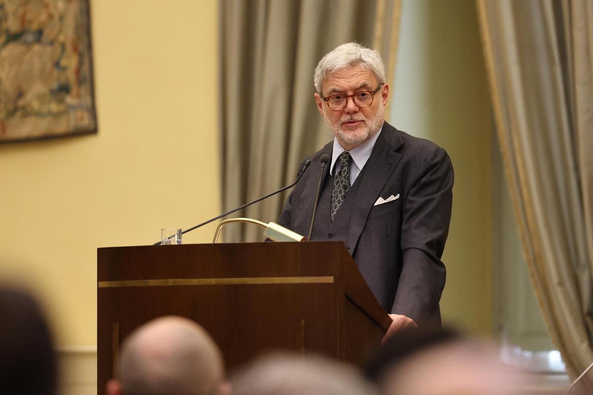Roma, 29 gennaio 2025. Il procuratore nazionale antimafia, Giovanni Melillo, durante un intervento in parlamento (Foto di Alessandro Para/Comunicazione della Camera dei deputati)