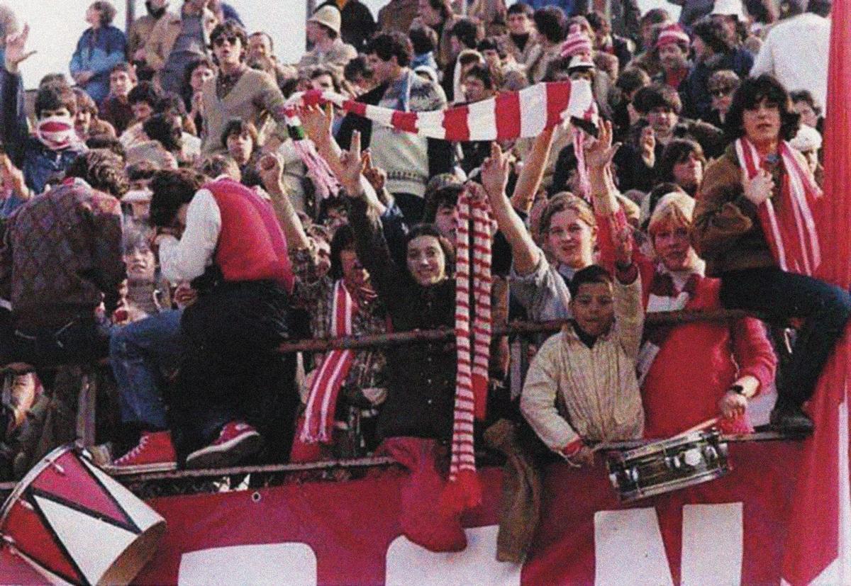 Foto d'archivio della curva del Vicenza