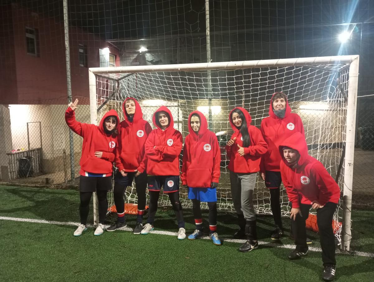 Torino, la squadra di calcio femminile della "Sansa"