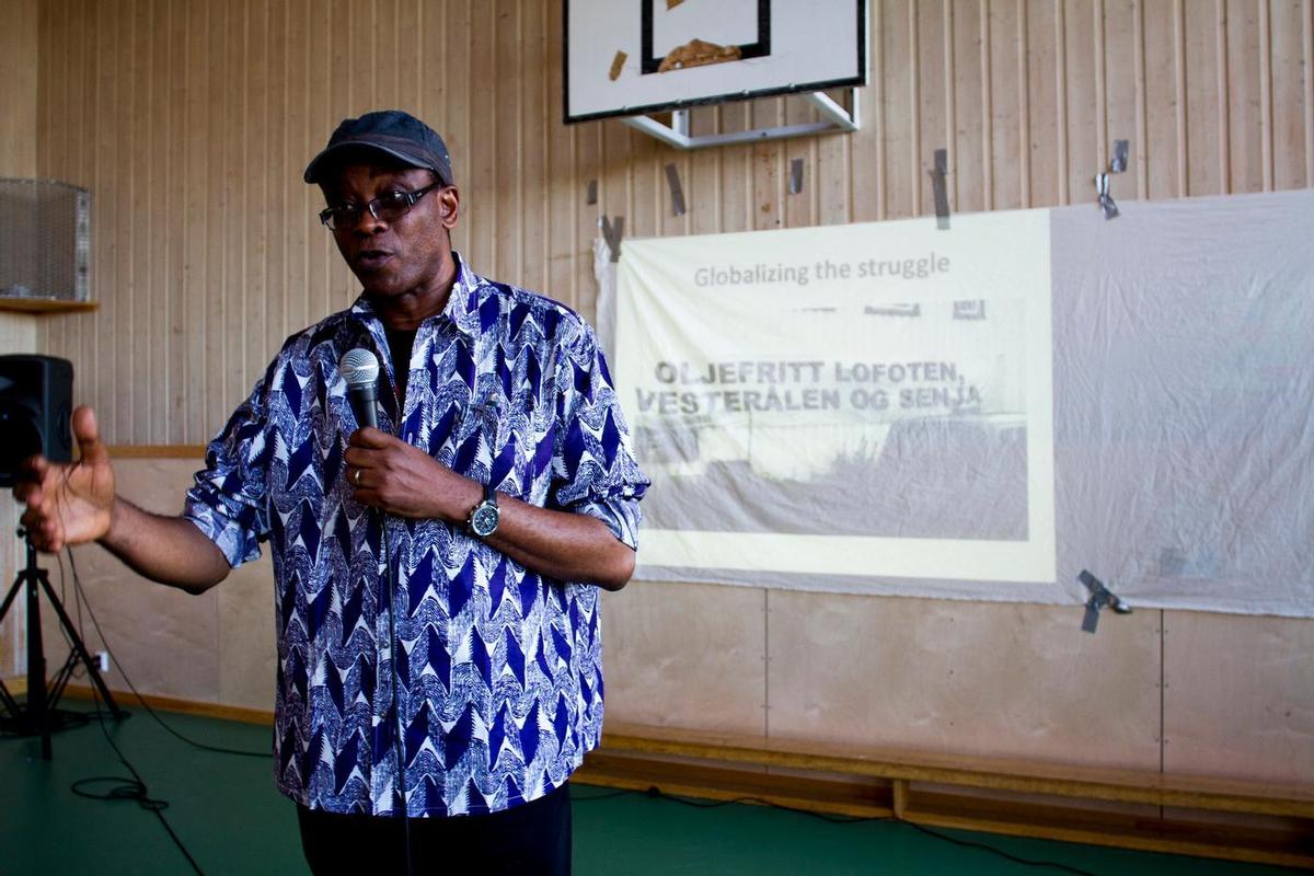 L'attivista nigeriano Nnimmo Bassey (Flickr - Natur og Ungdom - CC BY-ND 2.0)