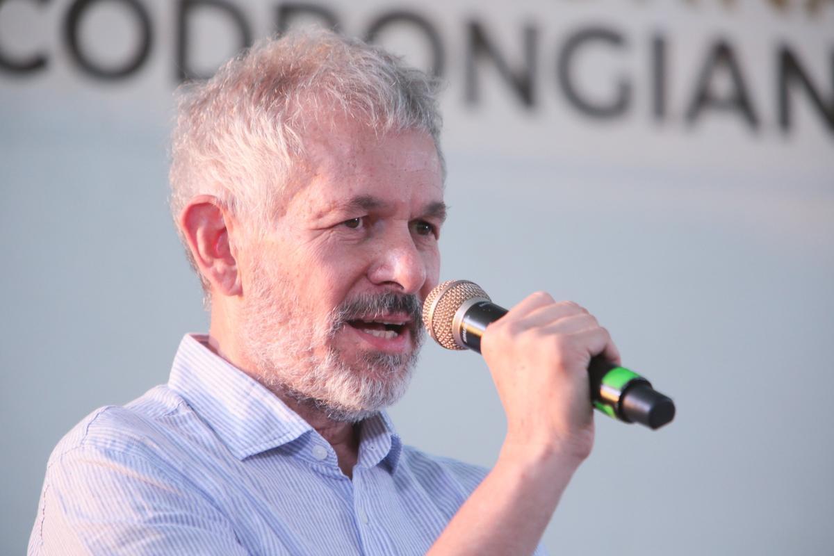 Raffaele Oriani ospite del festival Liquida 2024. Foto di Salvatore Madau