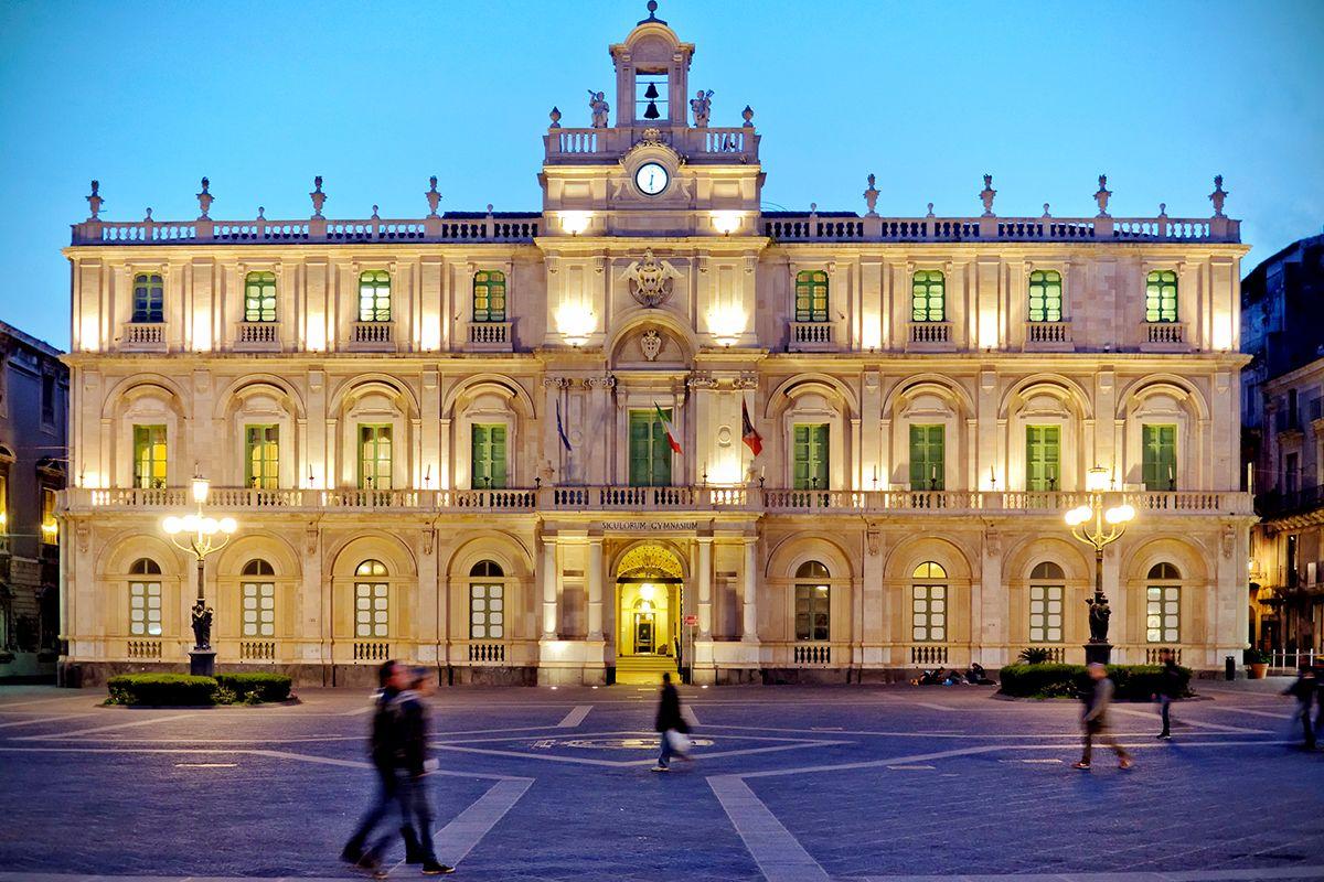 Il Palazzo dell'Università, sede del rettorato dell'ateneo siciliano (Wikimedia Commons)