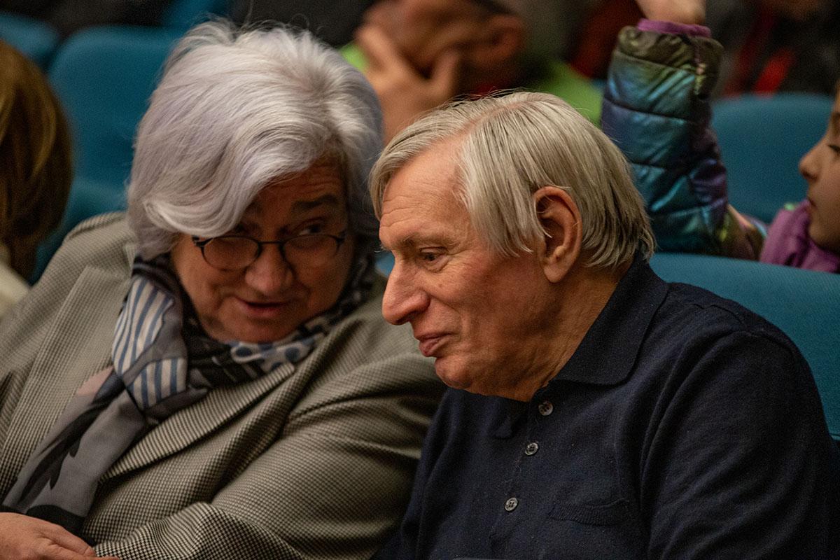 Milano, 20 marzo 2026. Rosy Bindi e don Luigi Ciotti fotografati alla vigilia della manifestazione del 21 marzo in ricordo delle vittime innocenti delle mafie (Foto di Marco Donatiello)