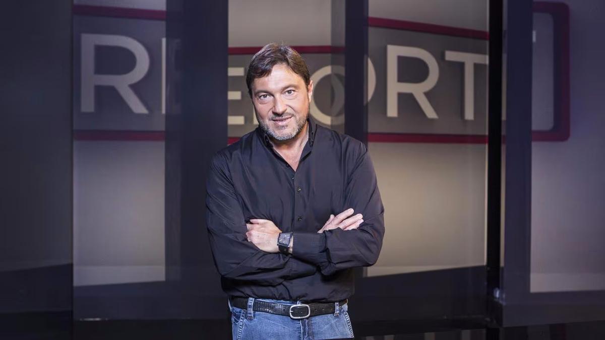 Sigfrido Ranucci conduce Report, programma di inchiesta di Raitre (Foto Ufficio stampa Rai)