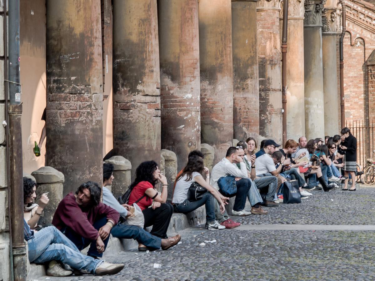 Studenti a Bologna. Foto di Michele Ursino/Flickr