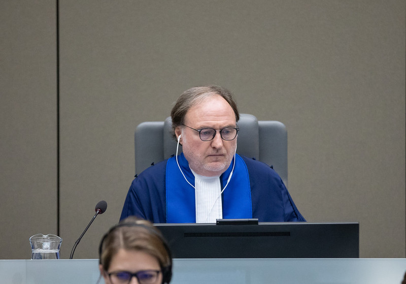 L'Aja (Olanda), 15 gennaio 2019. Cuno Tarfusser, vicepresidente della Corte penale internazionale (Foto Corte penale internazionale)