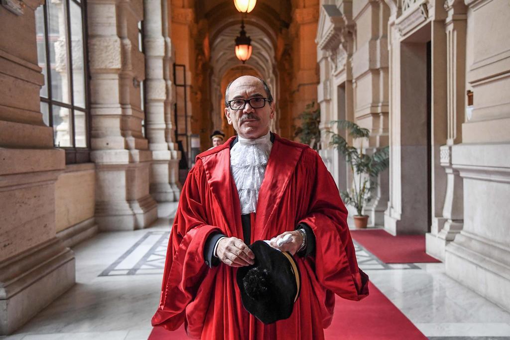 Federico Cafiero De Raho, procuratore nazionale antimafia, prima della cerimonia di inaugurazione dell'anno giudiziario della Corte di Cassazione del 26 gennaio 2017 (Alessandro Di Meo/Ansa)