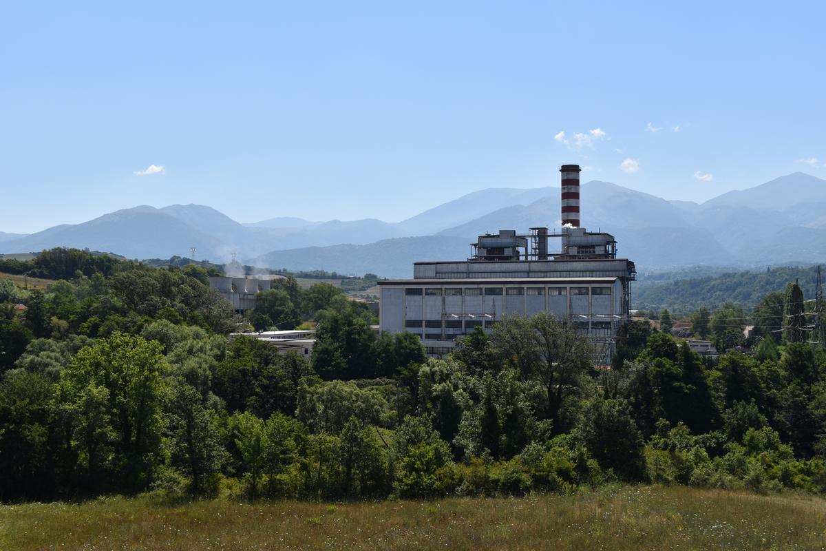 L'impianto a biomasse del Mercure (Foto Francesco Donnici)