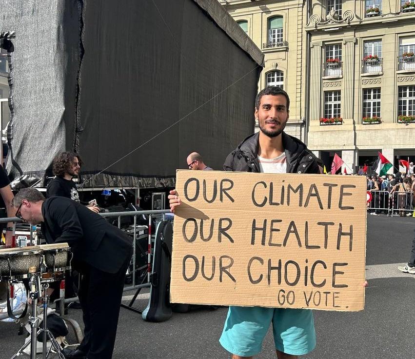 Mohamed El-Hajji, ricercatore e attivista Fridays for Future Mapa