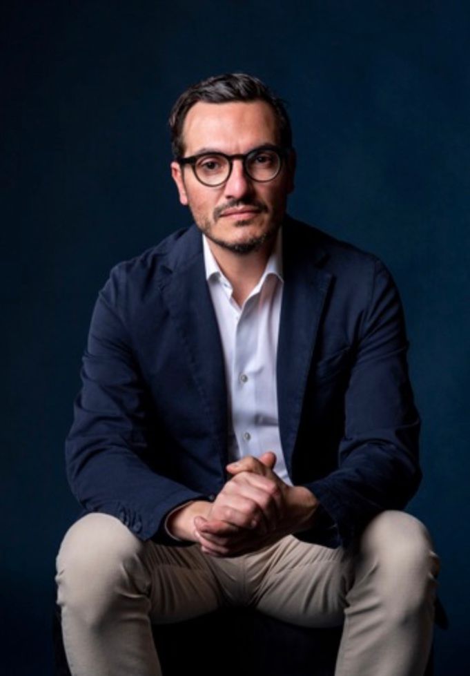 Giuseppe Delmonte, figlio di Olga, vittima del marito. Giuseppe ha fondato l'associazione Olga per aiutare gli orfani di femmicidi