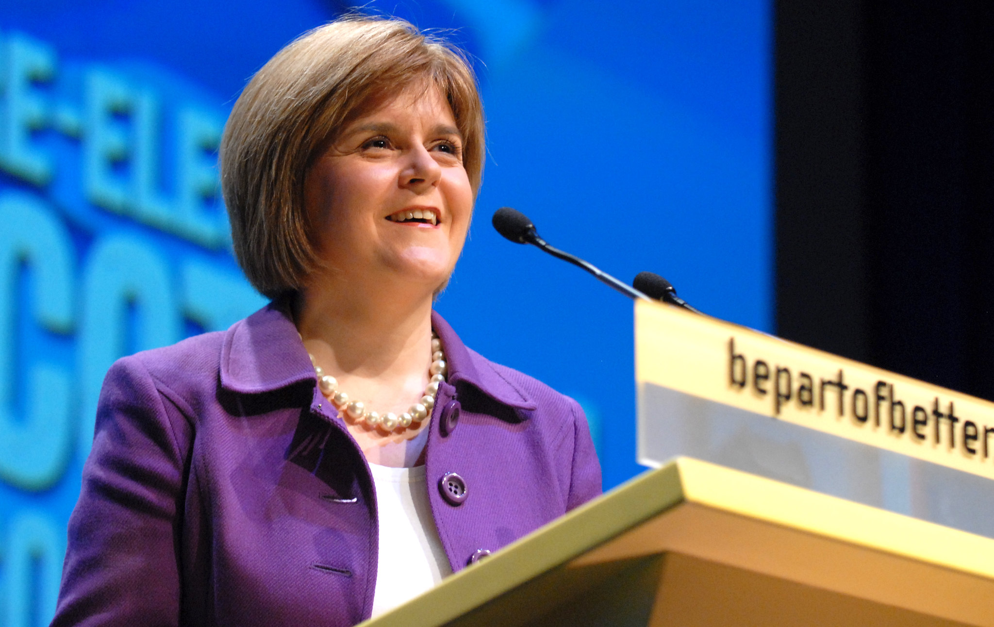 L'ex prima ministra scozzese Nicola Sturgeon. Foto: Flickr