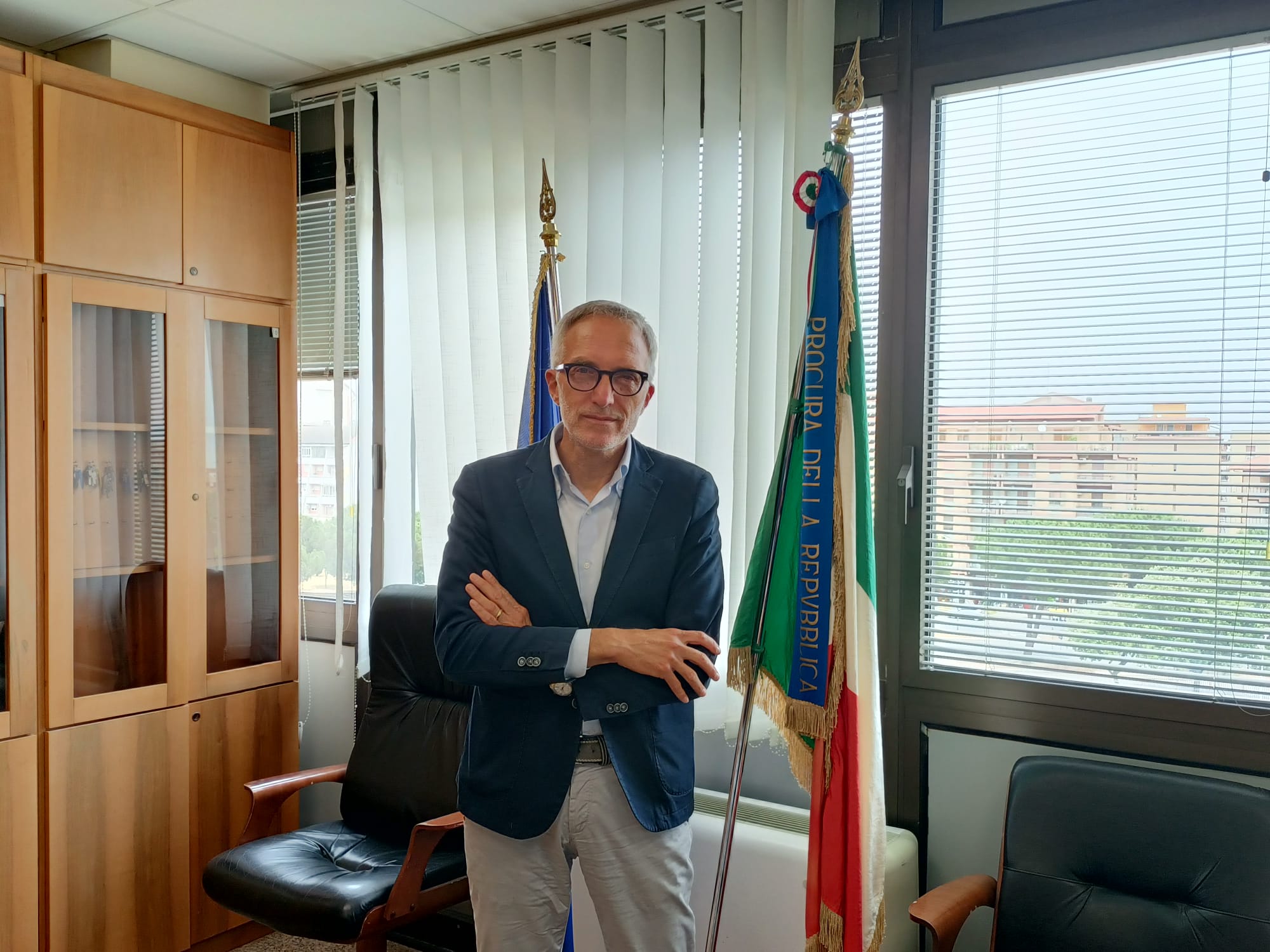 Il procuratore capo di Foggia Ludovico Vaccaro