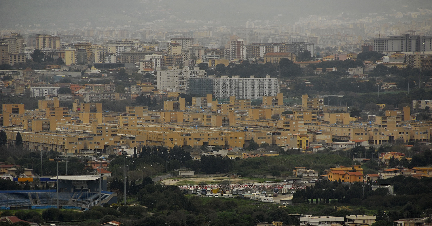 Il quartiere Zen a Palermo (Wikimedia)
