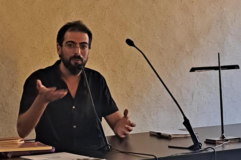 Roberto Bertelotti, un rappresentante del centro di cultura dell'ex Esma