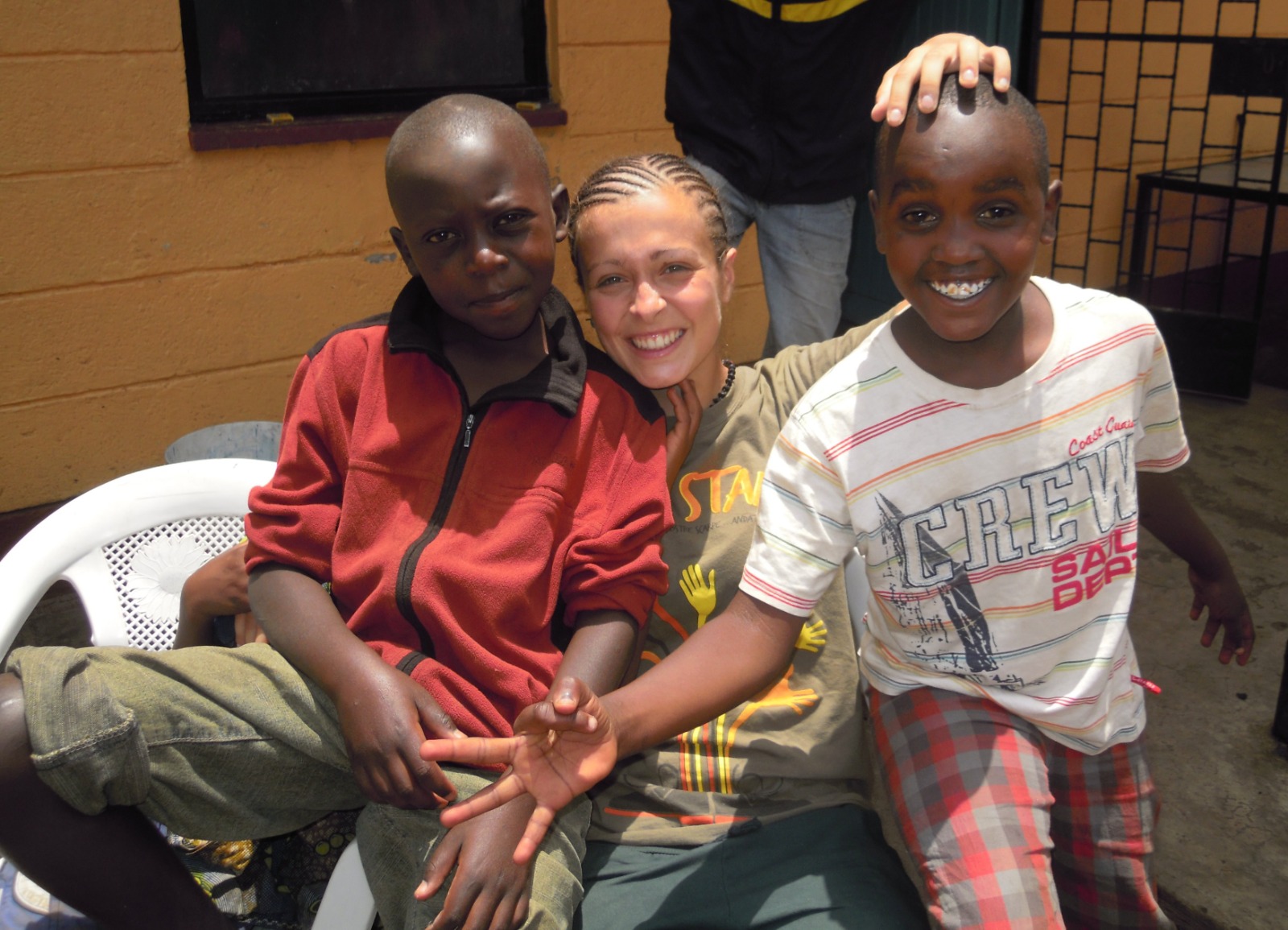 Uno scatto dell'esperienza in Kenya