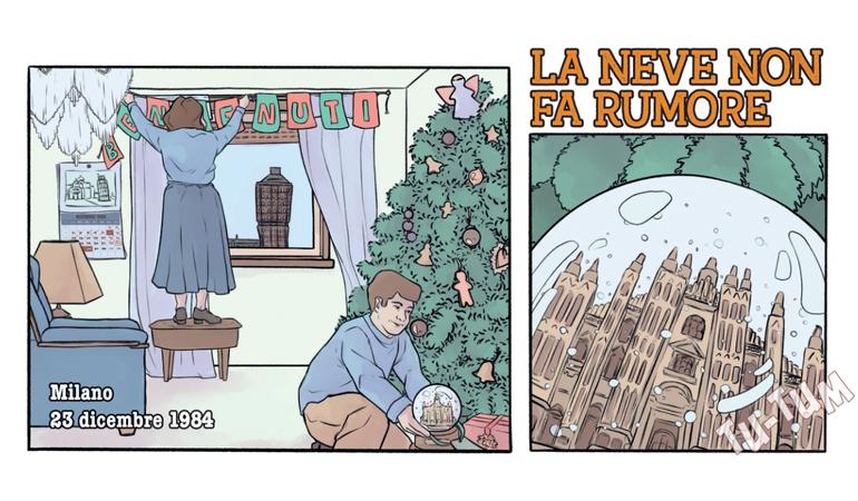 Strage del Rapido 904, la neve non fa rumore. La graphic story