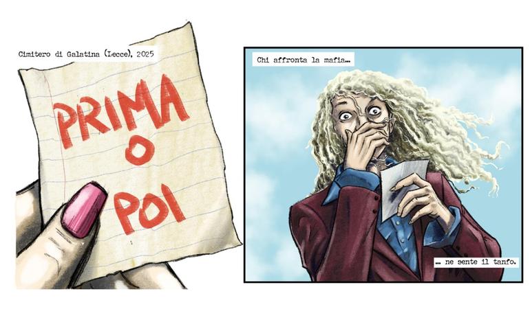 "Prima o poi": la graphic story sulle magistrate in prima linea contro la mafia pugliese