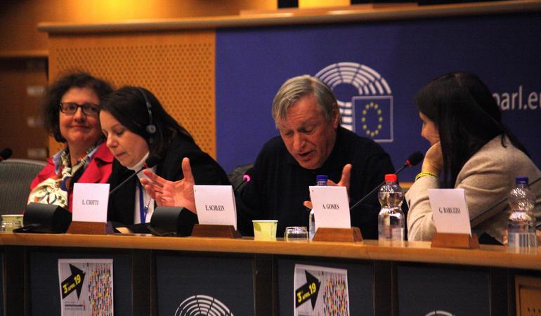La presentazione della rete Chance al Parlamento europeo il 3 aprile 2019