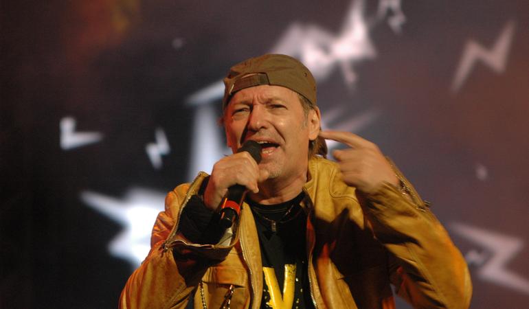Vasco Rossi al concerto del Primo Maggio 2009 a Roma. Credits: Oxfam Italia, via Flickr