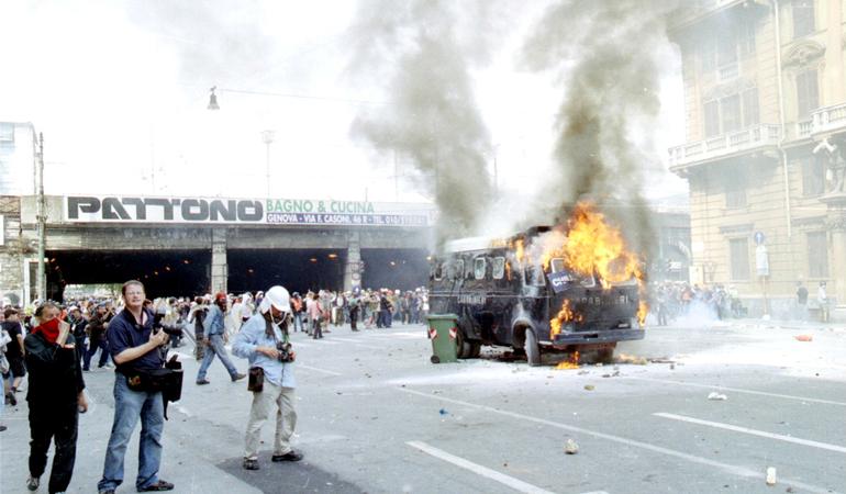 Genova, 20 luglio 2001. A. Ferrari/Wikipedia