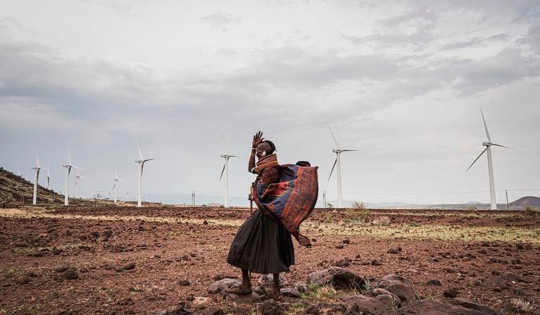 Kenya, regione del Marsabit, Lake Turkana Wind Power, marzo 2018