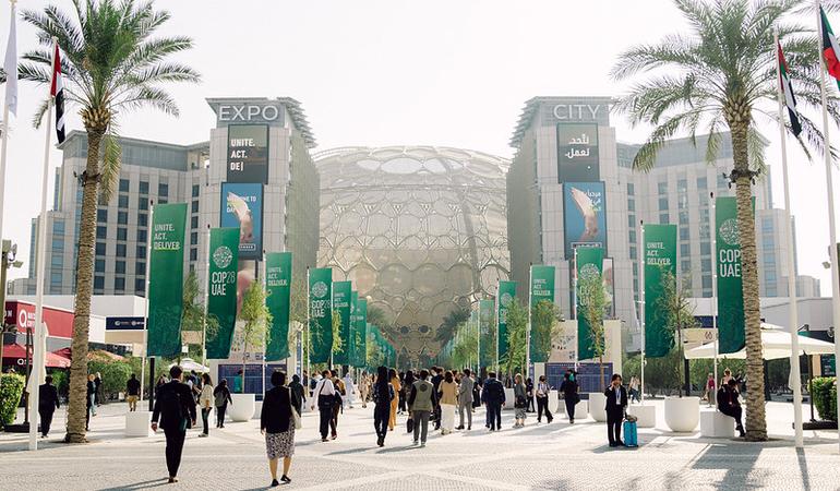 Cop28, a Dubai. Leo Alfonso/ILO 