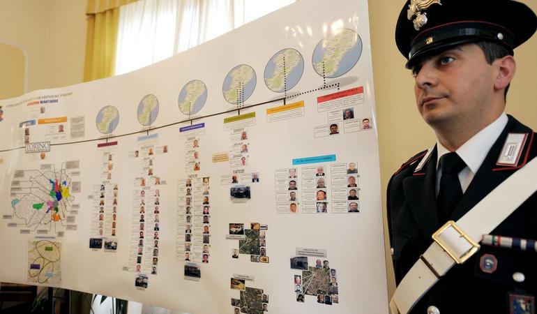8 giugno 2011 - organigrammi 'ndrangheta Torino operazione Minotauro - Tonino Di Marco - Ansa