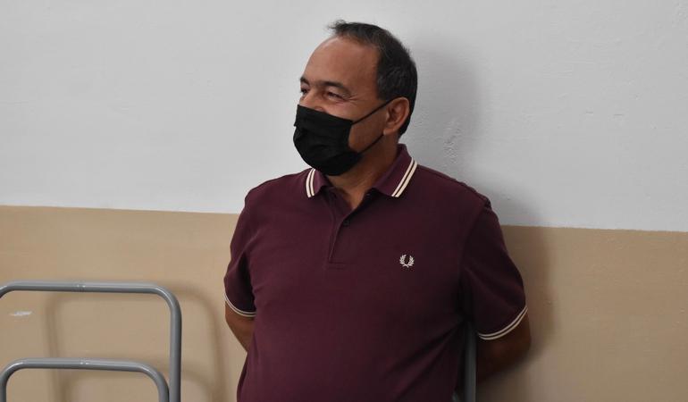 Mimmo Lucano in aula. Credits: Francesco Donnici