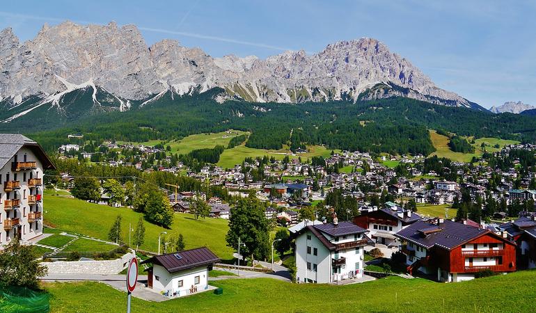 Cortina d'Ampezzo. Foto di Zairon/Wikimedia Commons