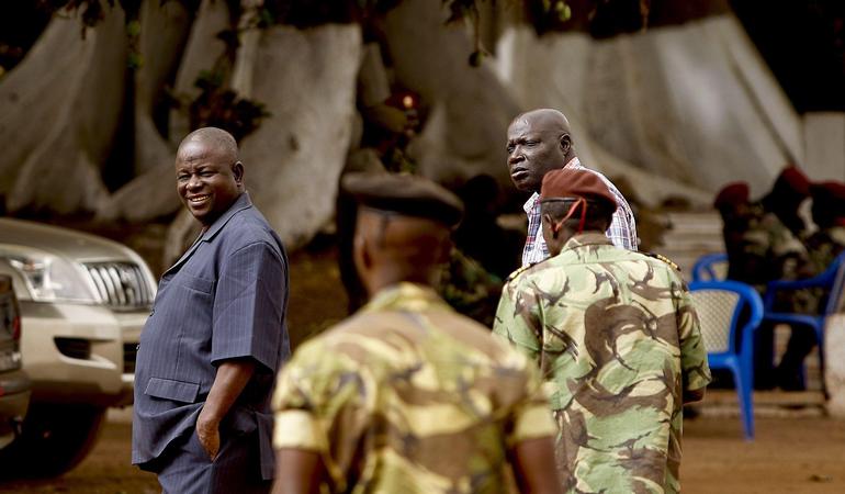 L'ex capo delle forze armate e presidente della Guinea-Bissau, Antonio Indjai, in una foto del 2012. Foto di Andre Kosters/Epa (via Ansa)