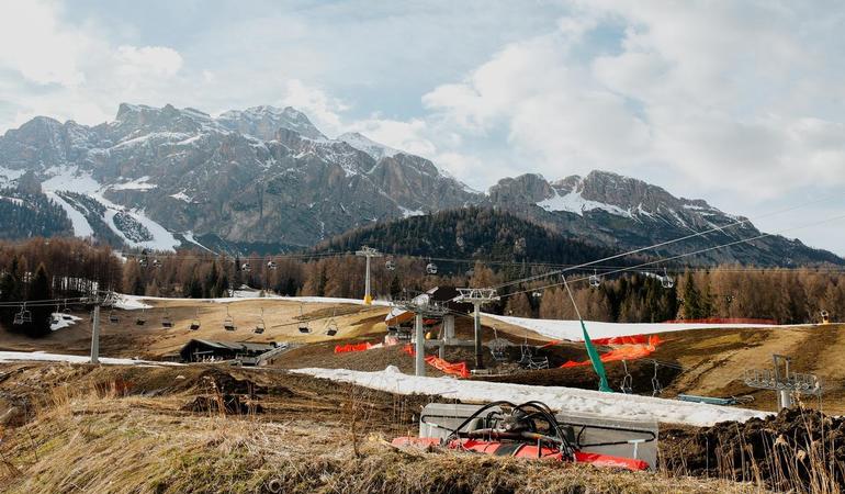Cortina, 5 marzo 2026. La cabinovia di Apollonio-Socrepes. Foto: N. Cavallotti