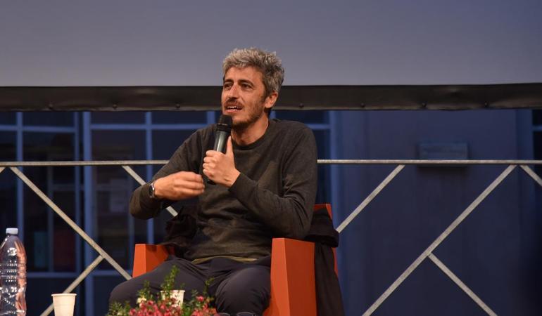 Pierfrancesco Diliberto, in arte Pif, al Passpartout Festival di Asti (Foto Alessio C. Palumbo)