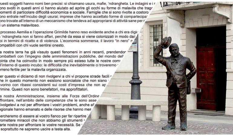 Emergenza Covid-19, Brescello ai cittadini: "Attenti alle mafie"